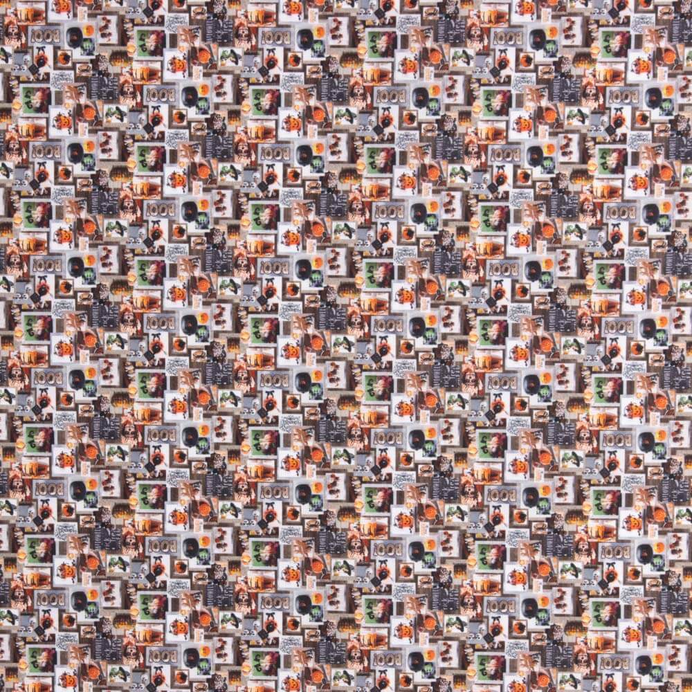 Popelín Algodón Haloween Mini - Ribes y Casals