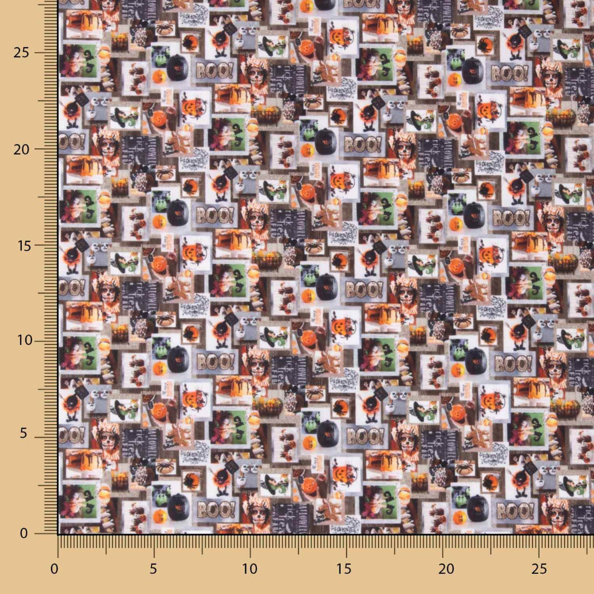 Popelín Algodón Haloween Mini - Ribes y Casals