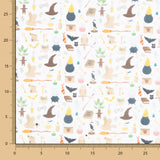 Popelín Algodón Magia Potter Blanco - Ribes y Casals