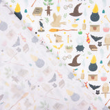 Popelín Algodón Magia Potter Blanco - Ribes y Casals