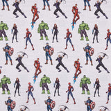 Popelín Licencia Los Vengadores Gris - Ribes y Casals