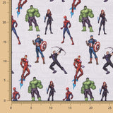 Popelín Licencia Los Vengadores Gris - Ribes y Casals