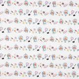 Popelín Licencia Doraemon Blanco - Ribes y Casals