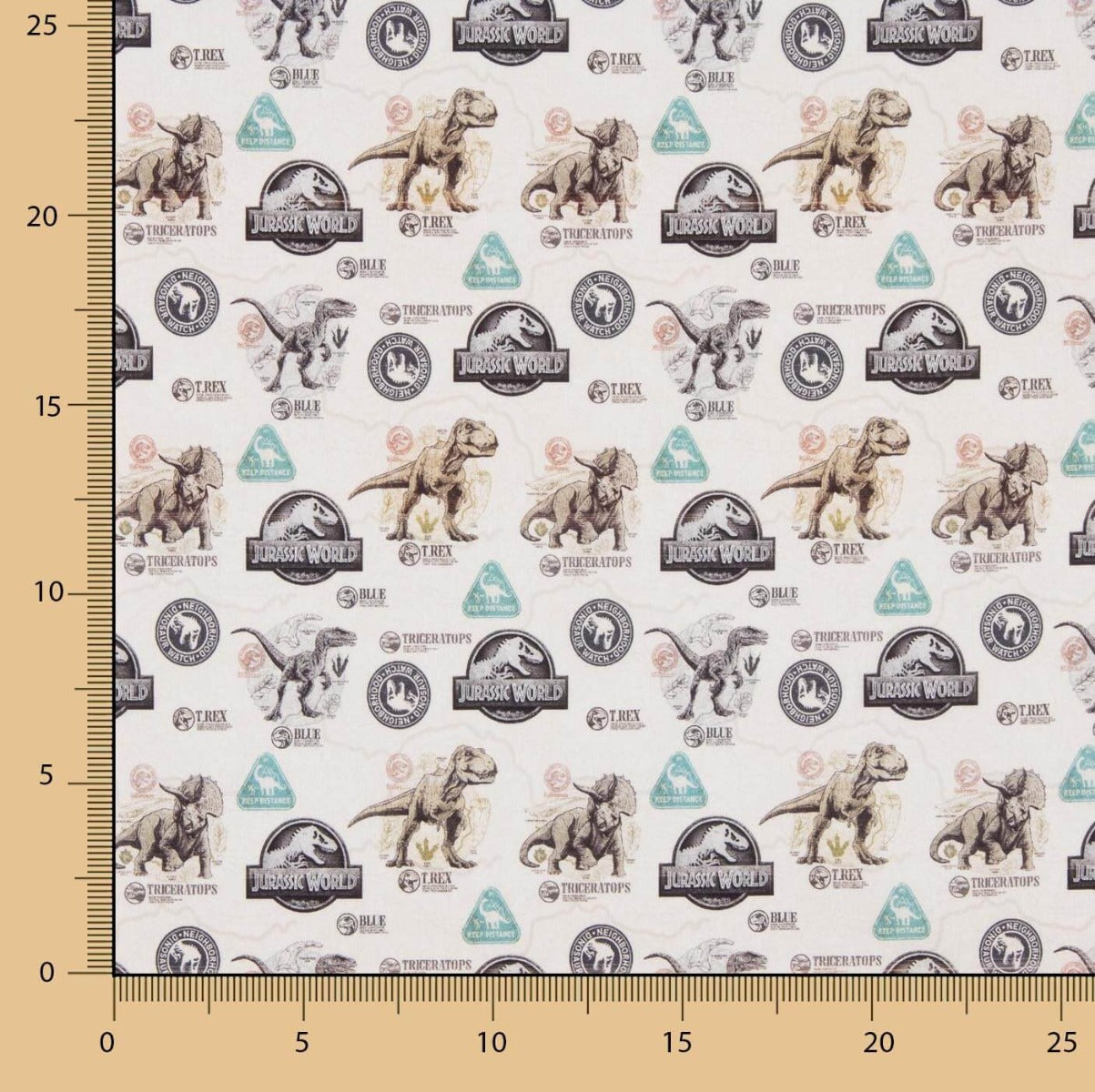 Popelín Licencia Jurassik World - Ribes y Casals