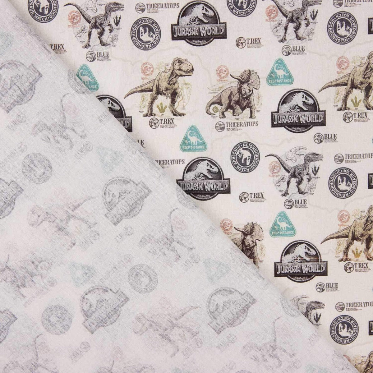 Popelín Licencia Jurassik World - Ribes y Casals