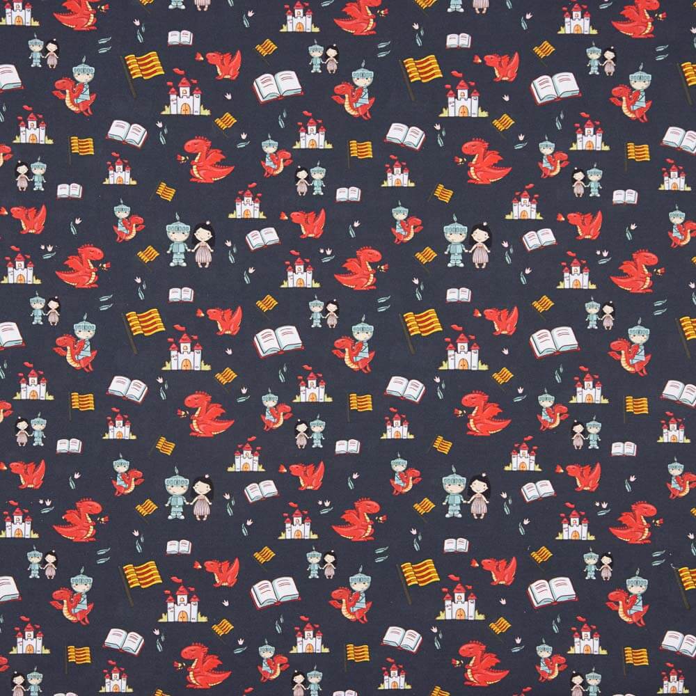 Popelín Sant Jordi - Ribes y Casals