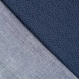 Popelin Micro Flor Marino - Ribes y Casals