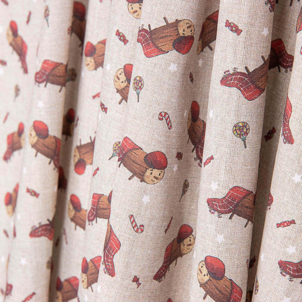 Popelín Navidad Cagatió - Ribes y Casals