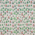 Popelín Navidad Cagatió Verde - Ribes y Casals