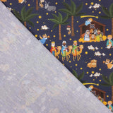 Popelín Navidad Noche Reyes - Ribes y Casals