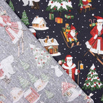 Popelín Navidad Papa Noel Marino - Ribes y Casals