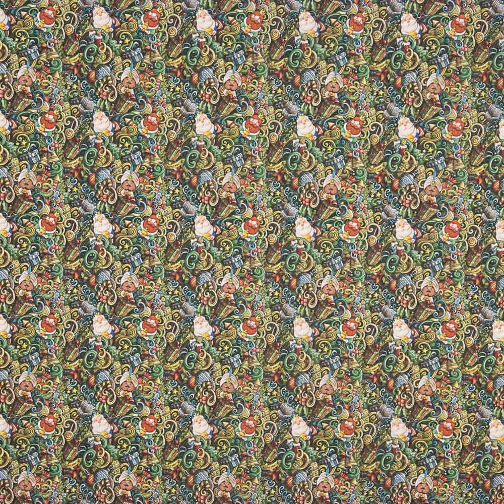 Popelín Navidad Reyes Magos Print - Ribes y Casals