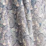 Popelín Paisley Vintage Azul - Ribes y Casals