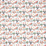 Popelín Christmas Dogs - Ribes y Casals