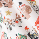 Popelín Christmas Dogs - Ribes y Casals