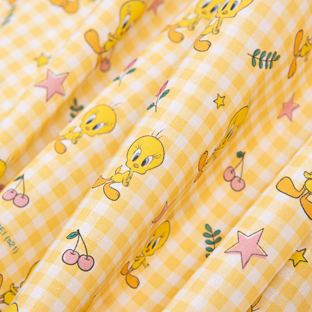 Popelín Algodón Piolín Amarillo - Ribes y Casals