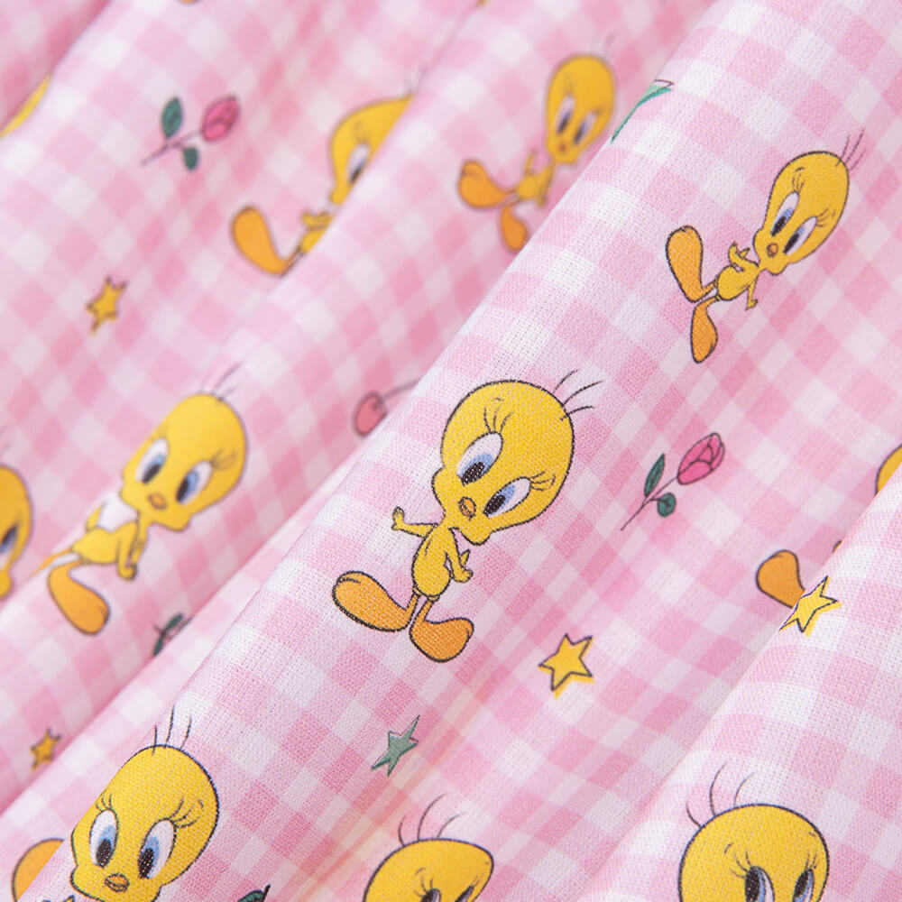 Popelín Algodón Piolín Rosa - Ribes y Casals