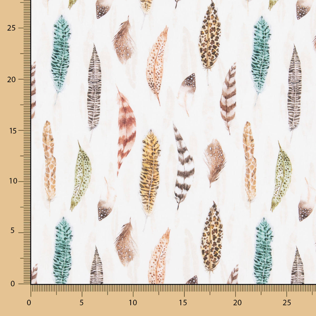 Popelín Algodón Plumas - Ribes y Casals