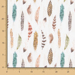 Popelín Algodón Plumas - Ribes y Casals