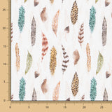 Popelín Algodón Plumas - Ribes y Casals