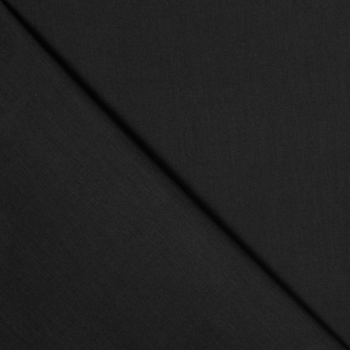 Popelín Poliéster/Algodón Negro - Ribes y Casals