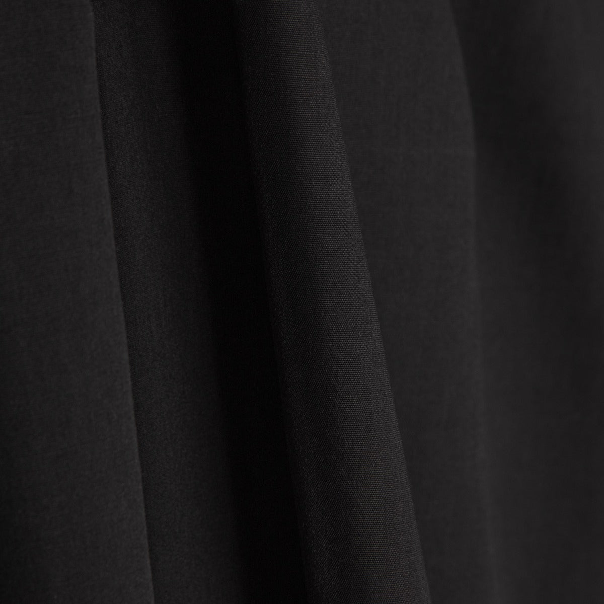 Popelín Poliéster/Algodón Negro - Ribes y Casals
