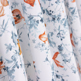 Popelín Algodón Pez Koi Blanco - Ribes y Casals