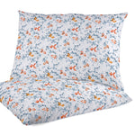 Popelín Algodón Pez Koi Blanco - Ribes y Casals