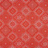 Popelín Algodón Bandana Roja Oeko-Tex® - Ribes y Casals