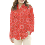 Popelín Algodón Bandana Roja Oeko-Tex® - Ribes y Casals