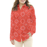 Popelín Algodón Bandana Roja Oeko-Tex® - Ribes y Casals