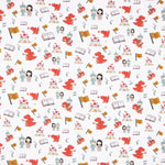 Popelín Sant Jordi Blanco - Ribes y Casals