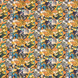 Popelín Algodón Felino Multicolor - Ribes y Casals