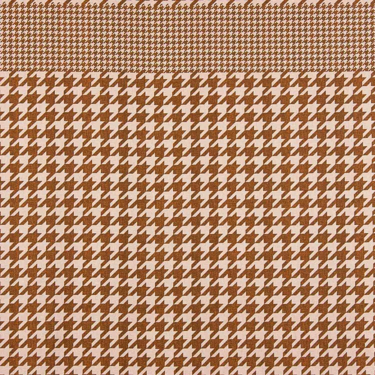 Popelín Spandex Estampado Cenefa Grana - Ribes y Casals