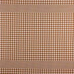 Popelín Spandex Estampado Cenefa Grana - Ribes y Casals