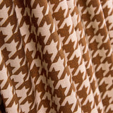 Popelín Spandex Estampado Cenefa Grana - Ribes y Casals