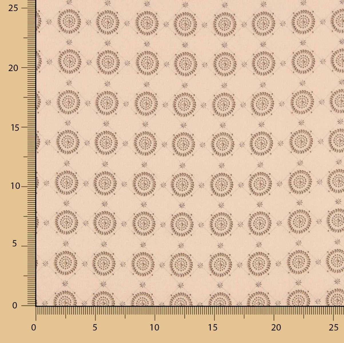 Popelín Spandex Estampado Maya - Ribes y Casals