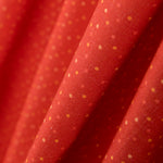 Algodón Popelín Topitos Naranja - Ribes y Casals