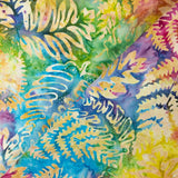 Batik Hojas Multicolor Amarillo - Ribes y Casals