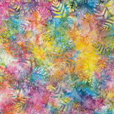 Batik Hojas Multicolor Rosas - Ribes y Casals