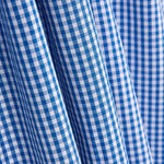 Popelín Algodón Cuadros Mini Azul - Ribes y Casals