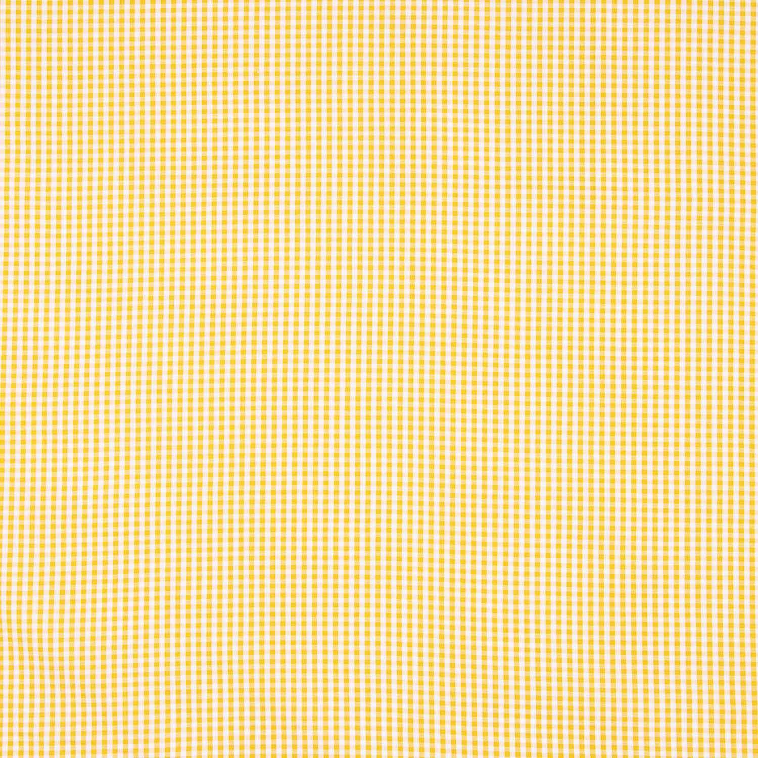 Popelín Algodón Cuadros Mini Ocre - Ribes y Casals