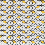 Popelín Algodón Cubic Amarillo - Ribes y Casals