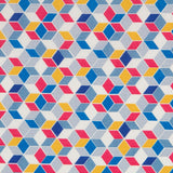 Popelín Algodón Cubic Multicolor - Ribes y Casals