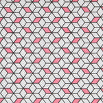 Popelín Algodón Cubic Rosa - Ribes y Casals