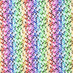 Popelín Algodón Chevron Multicolor - Ribes y Casals