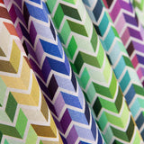 Popelín Algodón Chevron Multicolor - Ribes y Casals