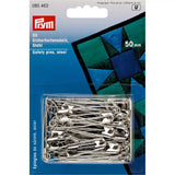 Imperdibles Prym 085463 Plateados 50 mm Nº 3 – Pack 50 Unidades - Ribes y Casals