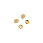 Botones Revestibles Prym 323150 Dorados 11 mm – Pack 7 Unidades - Ribes y Casals