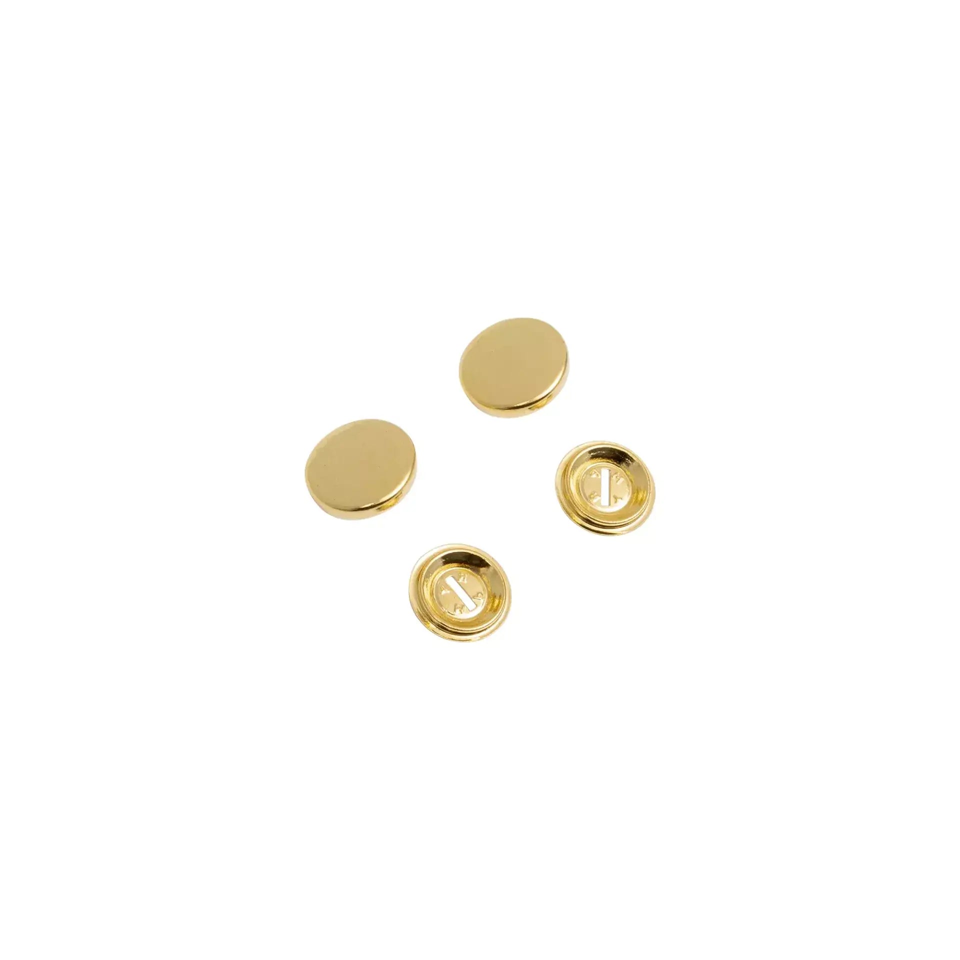 Botones Revestibles Prym 323151 Dorados 15 mm – Pack 6 Unidades - Ribes y Casals
